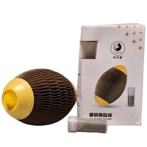 Cat Scratch Football Toy with Catnip (New)